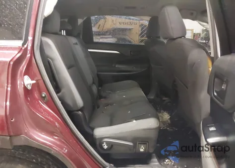 2015 Toyota Highlander Le V6 from USA, damaged, VIN 5TDBKRFH2FS122966